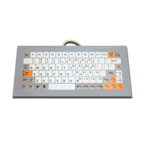 Einbaufähige Tastatur - KT-84-R-43 - k-tronic S.r.l. - mit mechanischen Tasten / Membran / 84 Tasten
