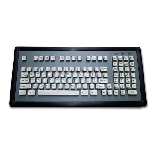 Einbaufähige Tastatur - KT-101-DVI-01 - k-tronic S.r.l. - mit mechanischen Tasten / 101 Tasten / Industrie