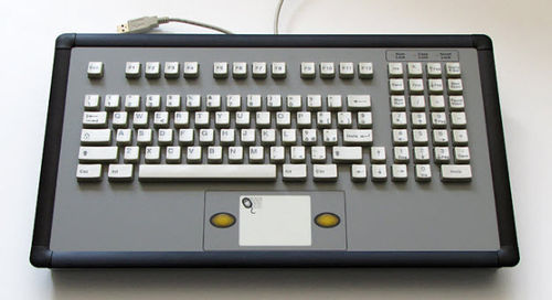 Einbaufähige Tastatur - KT-101-DVI-07 - k-tronic S.r.l. - mit mechanischen Tasten / 101 Tasten / Touchpad