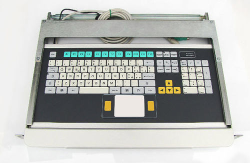 Tastatur auf Einschub - KT-105-C-15 - k-tronic S.r.l. - mit mechanischen Tasten / 105 Tasten / Touchpad