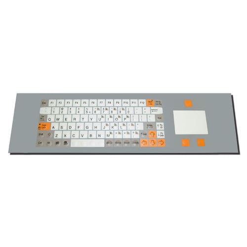 Rack-Tastatur - KT-84-K-42 - k-tronic S.r.l. - Membran / 84 Tasten / Touchpad