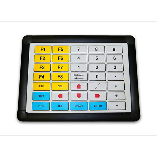 Einbaufähige Tastatur - KT-35-I-32 - k-tronic S.r.l. - Membran / 35 Tasten / Industrie