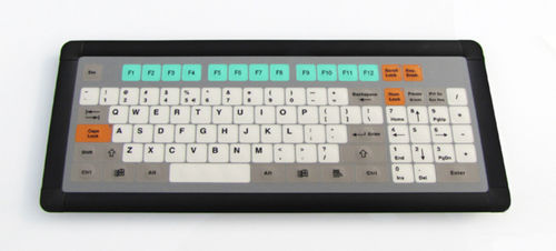Einbaufähige Tastatur - KT-96-I-03 - k-tronic S.r.l. - Membran / 96 Tasten / Industrie