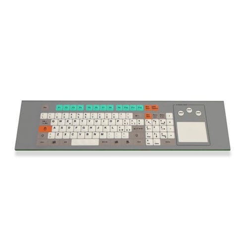 Rack-Tastatur - KT-96-K-23 - k-tronic S.r.l. - mit mechanischen Tasten / Membran / 96 Tasten