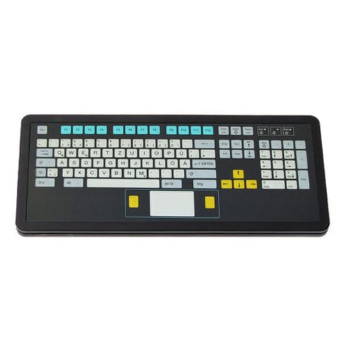Desktop-Tastatur - KT-101-T-39 - k-tronic S.r.l. - mit mechanischen Tasten / Membran / 2 Maustasten