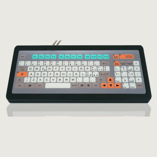 Desktop-Tastatur - KT-100-T-03 - k-tronic S.r.l. - mit mechanischen Tasten / Membran / 100 Tasten