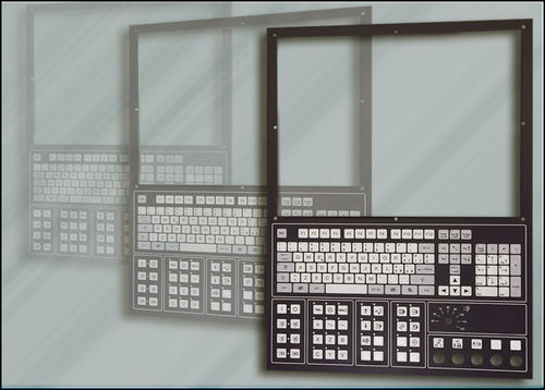 Gefräste Frontplatte - k-tronic S.r.l. - Polystyrol / geprägt