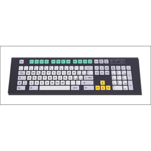 Rack-Tastatur - KT-101-K-13 - k-tronic S.r.l. - Membran / 101 Tasten / Industrie