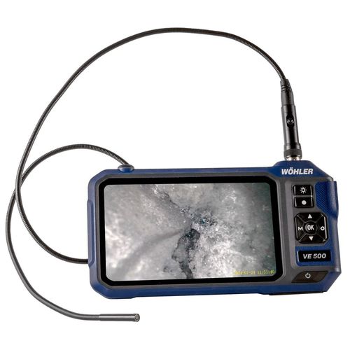 Flexibles Videoendoskop - VE 500 - Wöhler - LED / tragbar