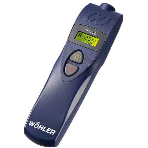 Gasdetektor - 0 - 999 ppm | Wöhler CM 220 - Wöhler - Kohlenstoffmonoxid / für Öfen / für Kaminofen