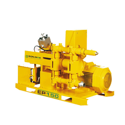 Kolbenpumpe - EP - 150 - SON-MAK MACHINE-CONTRUCTION-DRILLING - für Mörtel / Diesel / Industrie