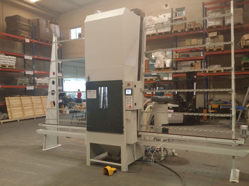 Injektor-Strahlkabine - SV3000 WITH PLC - AB SHOT TECNICS - automatisch