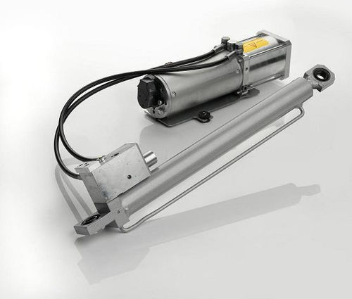 Hydraulischer Antrieb - QUATTRO - Power-Packer - linear / doppeltwirkend / für Scannertisch