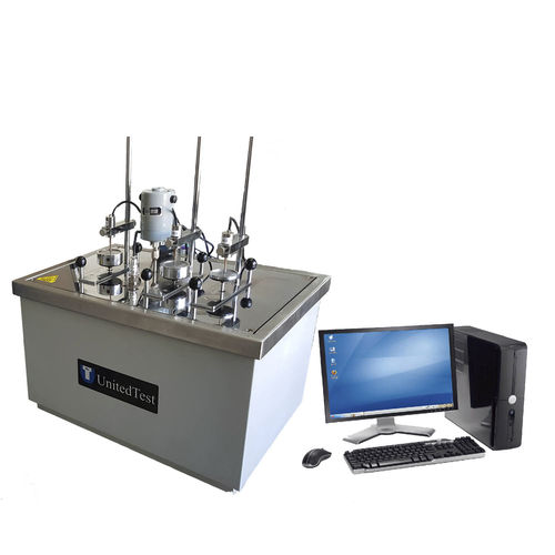 Vicat-Prüfgerät / Vicat-Punkt - HVT305 - Beijing United Test Co., Ltd. - Wärmeformbeständigkeitstemperatur / automatisiert