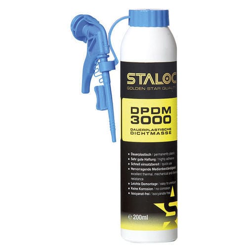 Klebstoff-Kitt / Polyurethan - DPDM 3000 - STALOC - für Baustellen / für Elektronik / für Kunststoff