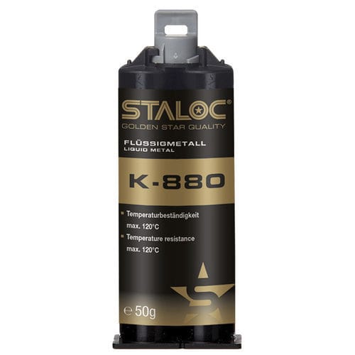 Epoxid-Klebstoff - K-880 - STALOC - für Metall / Einkomponenten / Viskosität