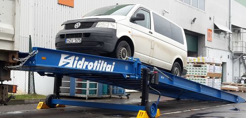 Rampe für Fahrzeuge - MR14T - Hidrotiltai - mobil / regelbar