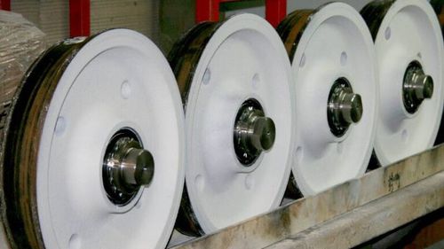 Einteiliges Rad - ALFI TECHNOLOGIES - Edelstahl / für schwere Lasten