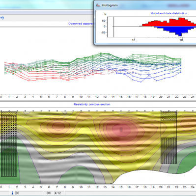 Datenanalysesoftware - ZondRes2d - M.A.E. S.r.l. - Qualität / Modellierung / für Bildgebung