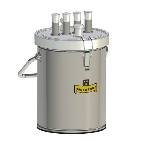 Labor-Dewargefäße - BE-Bio-CO2 - KGW-ISOTHERM Karlsruher Glastechn. Werk Schieder GmbH - CO2 / Lager / Edelstahl