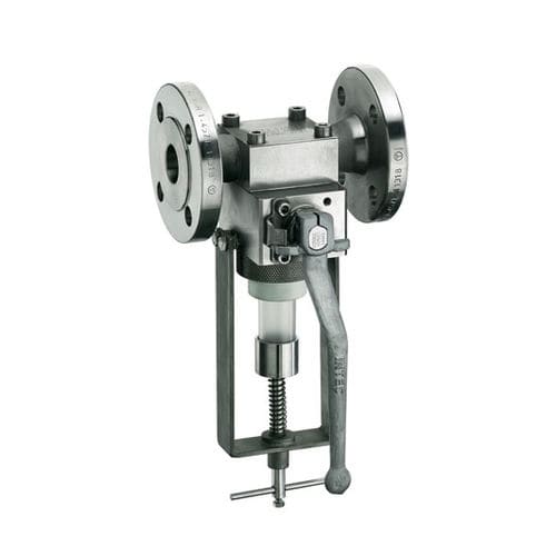 Kugelventil - K740 - KLINGER-SCHÖNEBERG GmbH - Hebel / zur Probenahme / Gewinde