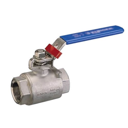 Ventil mit schwimmend gelagerter Kugel - KH 2T M - KLINGER-SCHÖNEBERG GmbH - Hebel / Steuerung / chemisch