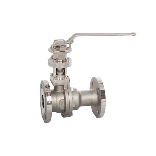 Kugelventil - INTEC K200-S-STD-EC - KLINGER-SCHÖNEBERG GmbH - Hebel / Steuerung / mit Faltenbalgabdichtung