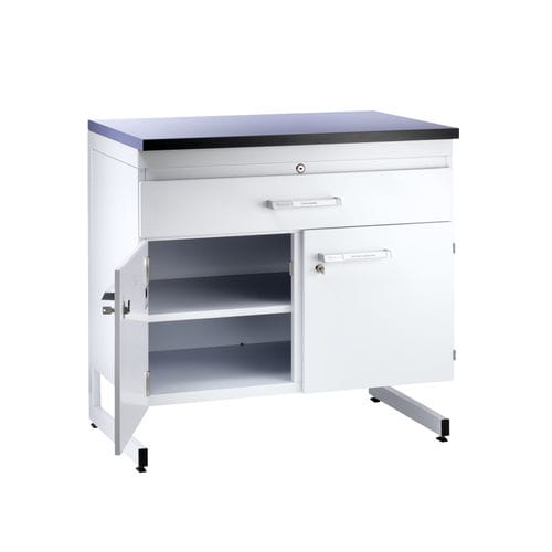 Unterbauschrank - EXPLORIS® - Köttermann GmbH - Lager / bodenstehend / mit Schublade