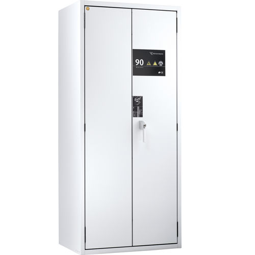 Lagerschrank - EXPLORIS® FWF 90 - Köttermann GmbH - bodenstehend / doppeltürig / Metall