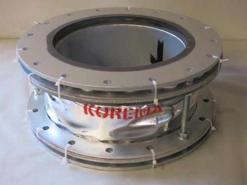 Flansch-Dehnungskompensator - U-Type - KOREMA® GmbH & Co. KG - PTFE / rund / rechteckig