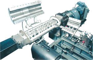 Doppelschneckenkneter - KRC  - Kurimoto Ltd. - horizontal / kontinuierlich / Pulver