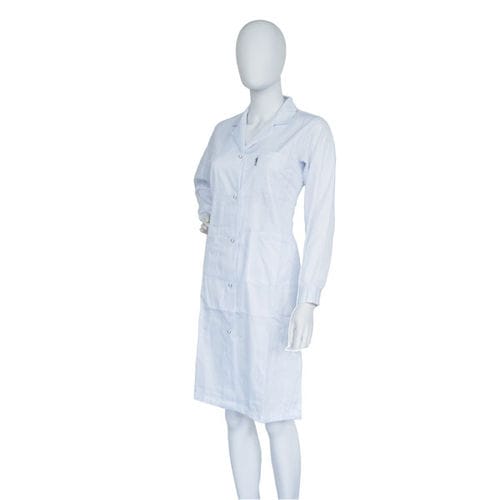 Arbeitskittel - GOCW series - LABBOX LABWARE S.L. - Baumwolle / für Labor / für Frauen