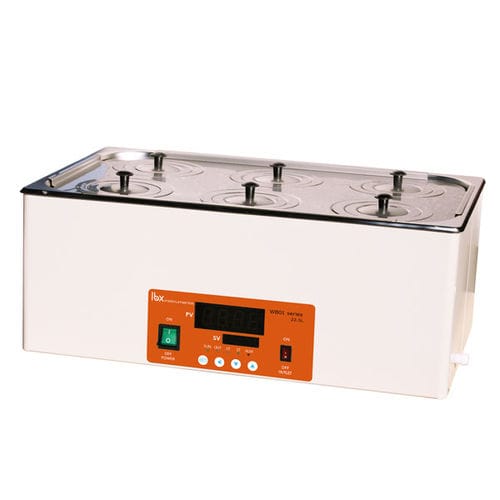 Edelstahl-Thermostatbad - WB01 - LABBOX LABWARE S.L. - mit Digitalanzeige / Labor