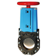 Plattenschieber - WGEB-MW - Watergates GmbH & Co. KG - mit Handrad / für Wasser / flanschmontiert