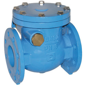 Klappenrückschlagventil - SCV - Watergates GmbH & Co. KG - Flansch / quer montiert