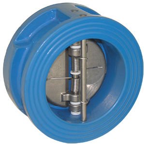 Doppelklappe-Rückschlagklappe - DFC - Watergates GmbH & Co. KG - Flanschmontage / Gusseisen / quer montiert