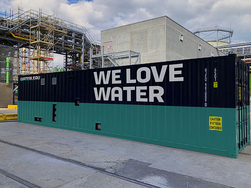 Container-Abwasserreinigungsystem - WATERLEAUBOX® - WATERLEAU Global Water Technology - kompakt