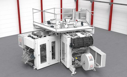 Horizontale Absackmaschine - Weber Waagenbau und Wägeelektronik GmbH - FFS / für Baustellen / für Pulver