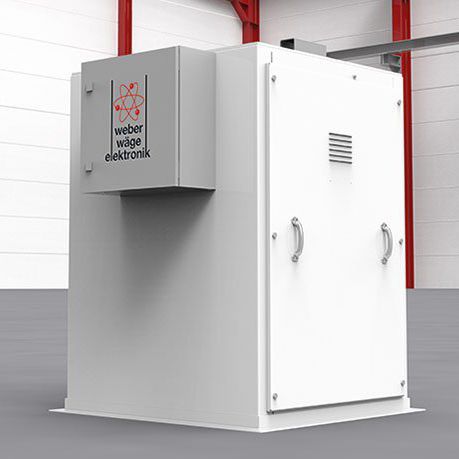 Elektronische Wiegemaschine - Weber Waagenbau und Wägeelektronik GmbH - für Lademaschinen