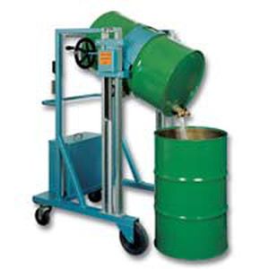 Hebe-und Wendevorrichtung / mit Greifsystem - HYDRAULIK-HERKULI® - Will & Hahnenstein GmbH - Fass
