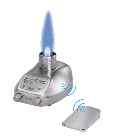 Bunsenbrenner - max. 1 350 °C | Fuego SCS basic RF - WLD-TEC GmbH
