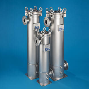 Patronen-Filtergehäuse - WTGDS - Wolftechnik Filtersysteme GmbH & Co. KG - für Flüssigkeiten / Edelstahl