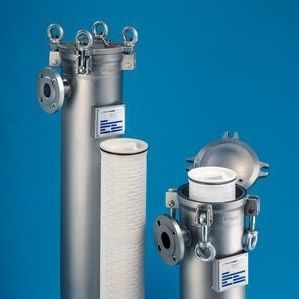 Patronen-Filtergehäuse - WTHF - Wolftechnik Filtersysteme GmbH & Co. KG - für Flüssigkeiten / Edelstahl / für große Durchflussmengen