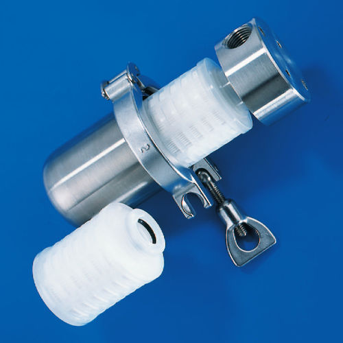 Patronen-Filtergehäuse - WJ Junior  - Wolftechnik Filtersysteme GmbH & Co. KG - für Flüssigkeiten / Edelstahl