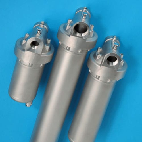 Patronen-Filtergehäuse - 01WTGD - Wolftechnik Filtersysteme GmbH & Co. KG - für Flüssigkeiten / Edelstahl