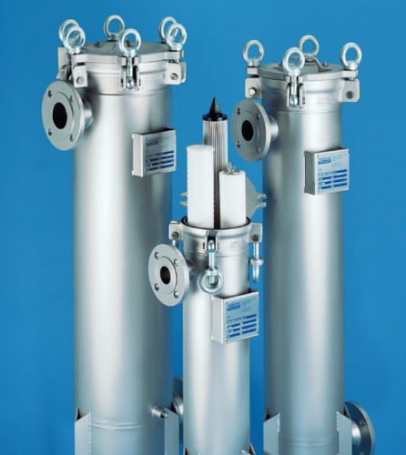 Patronen-Filtergehäuse - WTGD  - Wolftechnik Filtersysteme GmbH & Co. KG - für Flüssigkeiten / Edelstahl