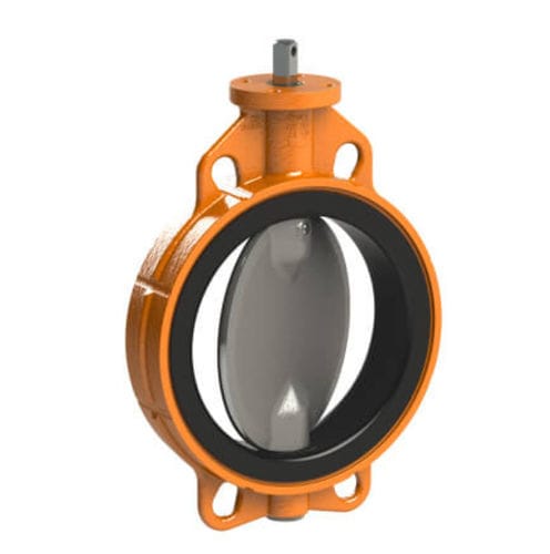 Absperrklappe - EVCS - Wouter Witzel EuroValve B.V. - Hebel / pneumatisch gesteuert / elektrisch betrieben