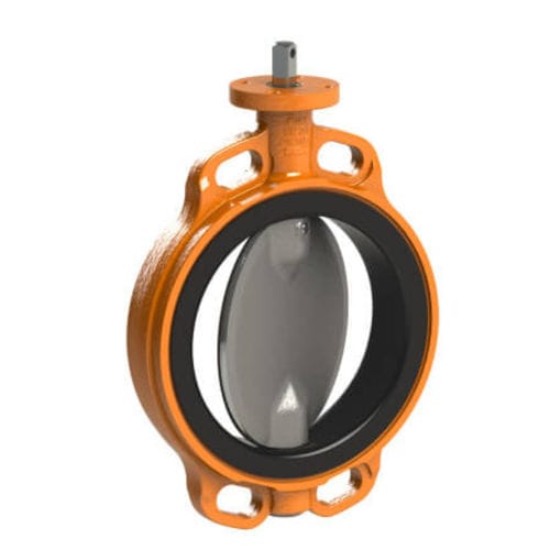 Absperrklappe - EVBS - Wouter Witzel EuroValve B.V. - Hebel / pneumatisch gesteuert / elektrisch betrieben