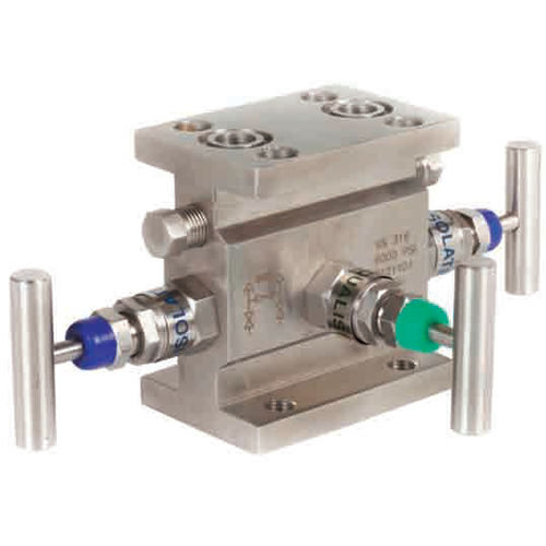 3-Wege-Verteilerblock - V110 - Metalurgica Zaes S.L. - Edelstahl / Isolation / Kalibrierung