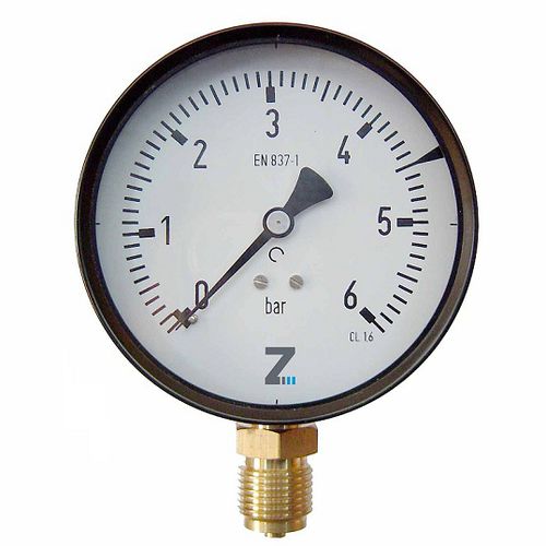 Manometer mit Zifferblatt-Anzeige - Metalurgica Zaes S.L. - Gewinde / Rohrfeder / Kalibrier